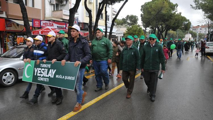 Muğlada Sağlıklı Yaşam yürüyüşü düzenlendi