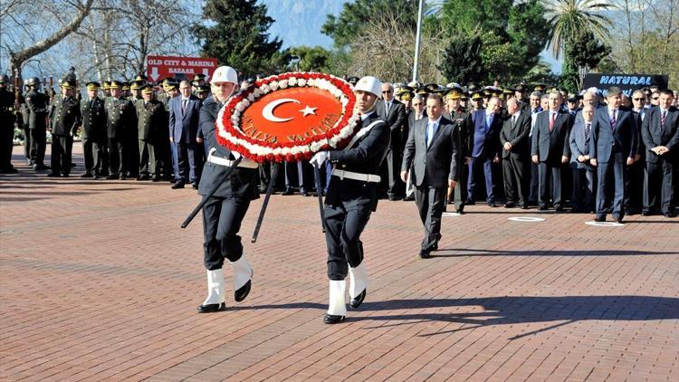 Atatürkün Antalyaya gelişinin 86. yıl dönümü