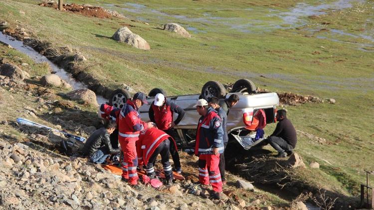 Bingölde trafik kazası: 6 yaralı