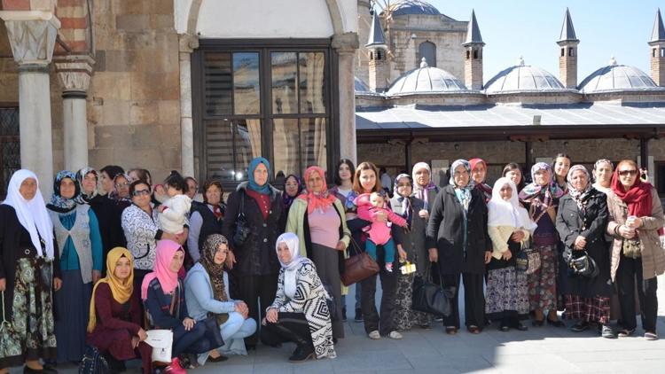 Aksekili kadınlara Mevlana gezisi