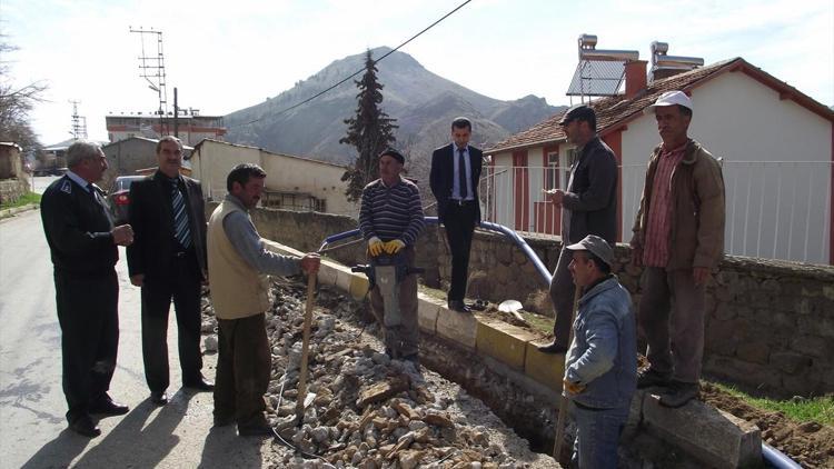 Keban Belediyesi, ilçeye kaynak suyunu getirdi