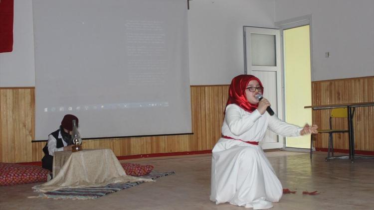 Türkelide  İstiklal Marşını güzel okuma yarışması düzenlendi