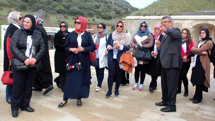 Avrupalı Türk İş Kadınları Derneği üyeleri Çanakkalede