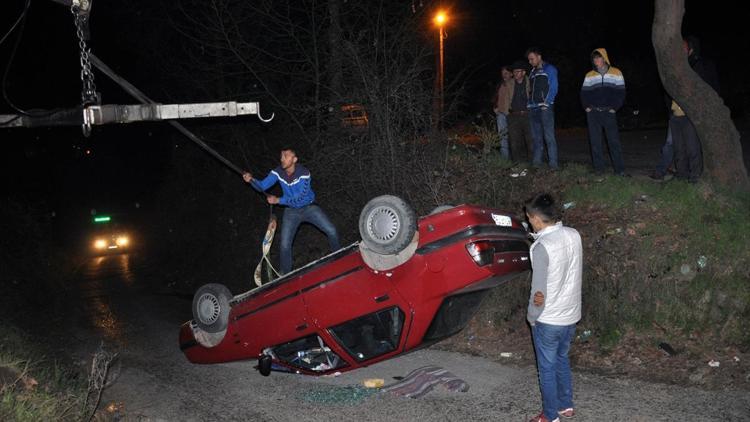 Zonguldakta trafik kazası: 4 yaralı