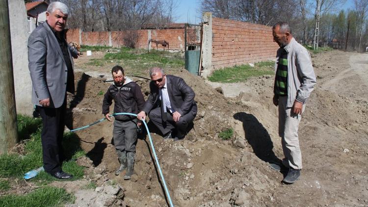 Suluova’da köylerin içme suyu altyapısı yenileniyor