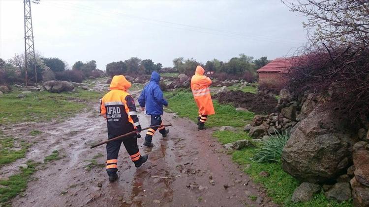 Bergamada kayıp kişiyi arama çalışmaları