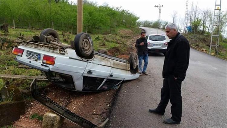 Fatsa’da trafik kazası: 1 yaralı