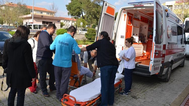 Mahkemeye ambulansla getirildi