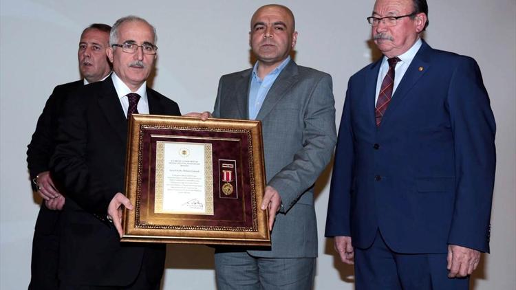 Eskişehirde Devlet Övünç Madalyası Tevcih Töreni