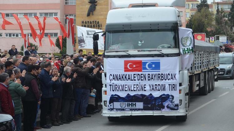 Bayırbucak Türkmenlerine yardım