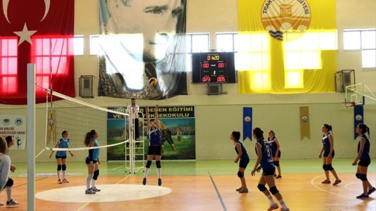 Trakya Üniversiteler Birliği voleybol müsabakaları