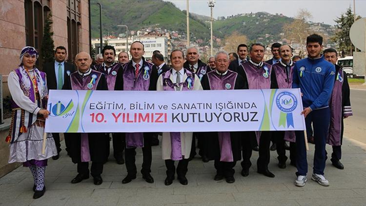 Ordu Üniversitesi 10. yılını kutluyor