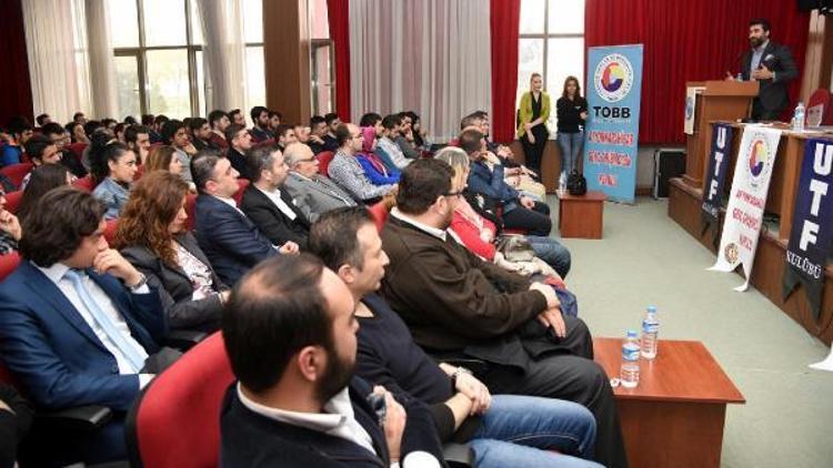 Erbakan Malkoç öğrencilere tecrübelerini anlattı