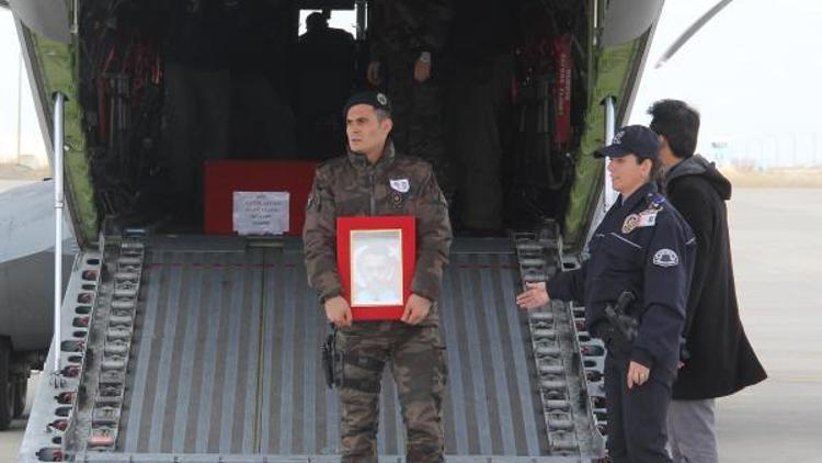 Şehit polis Osman Belkayanın cenazesi Nevşehire getirildi