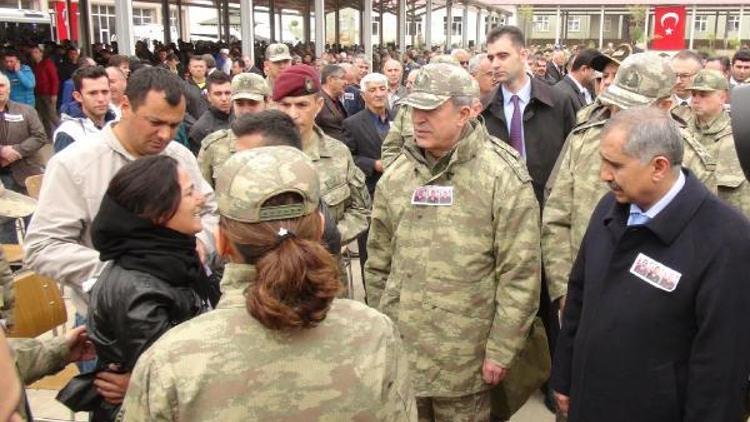 Genelkurmay Başkanı Akar, Nusaybin şehitlerini uğurladı