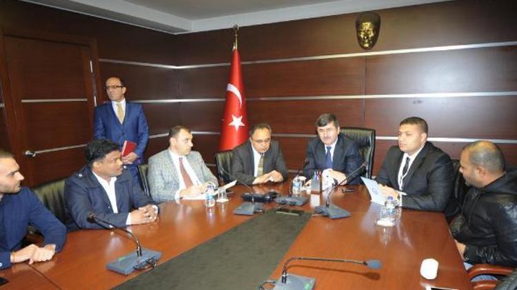 Suudi Arabistan’dan gelen turizm acente ve firma temsilcileri Trabzon Valisi Öz’ü ziyaret etti