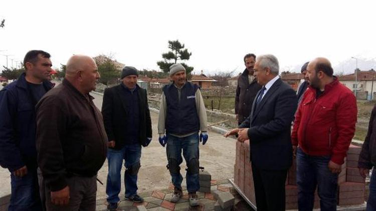 Erzincan Belediyesinden kaldırım yapımına ağırlık