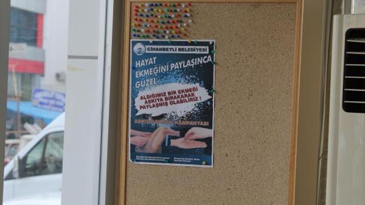 Cihanbeyli Belediyesinden askıda ekmek var kampanyası