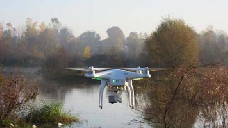 Acarlar Longozuna havadan dronlu takip