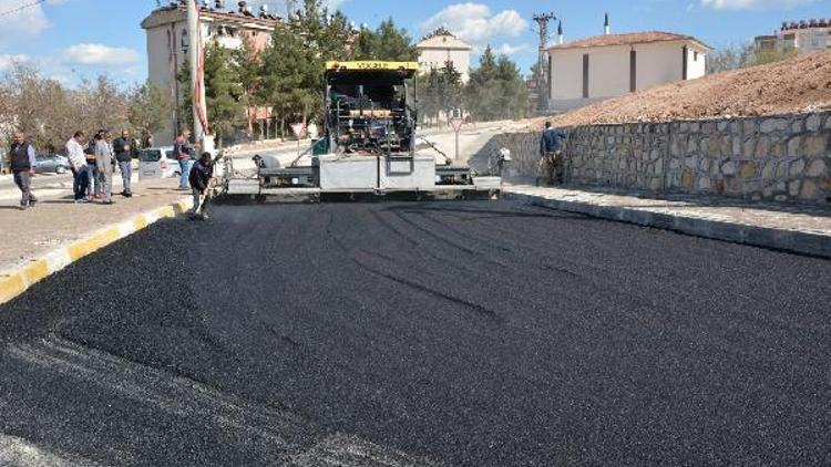 Adıyamanda asfaltlama çalışması