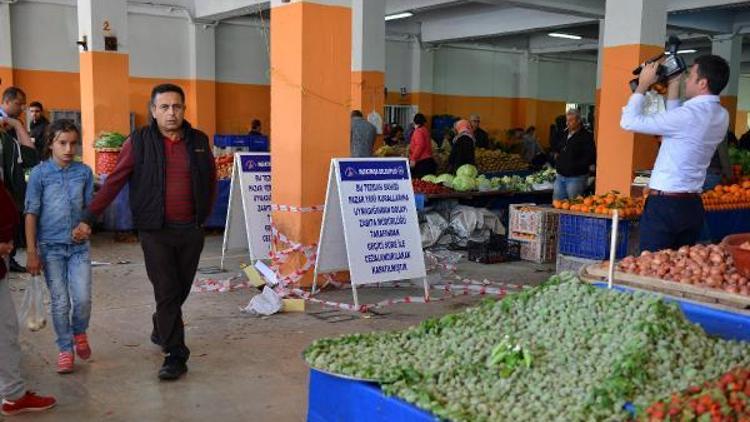 Hamile öğretmeni tartaklayan pazarcı, özür diledi