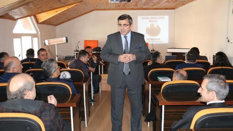 Akkuş Belediyesinde hizmet içi eğitim semineri düzenlendi