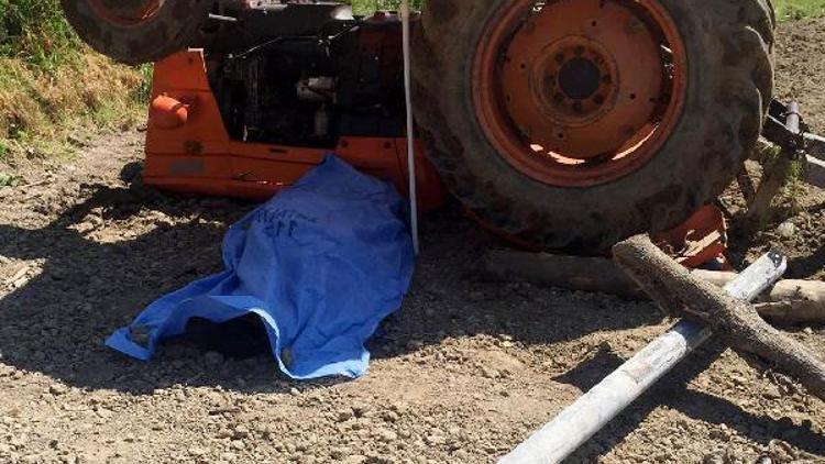 Manavgatta traktör kazası: 1 ölü