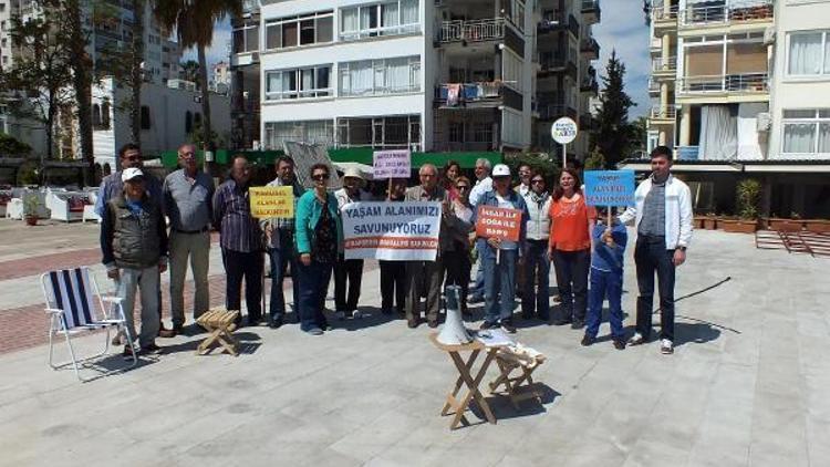 Çevrecilerden ‘yaşam alanıma dokunma’ eylemi