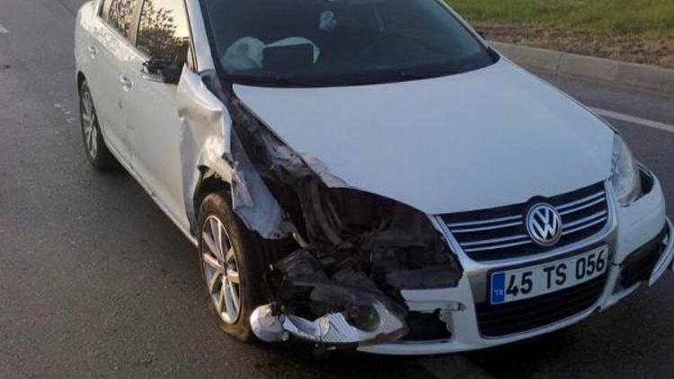Turgutluda trafik kazası, 4 yaralı
