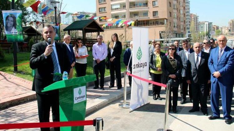 Çankayadan yeni bir park: İlknur Yorulmaz Parkı