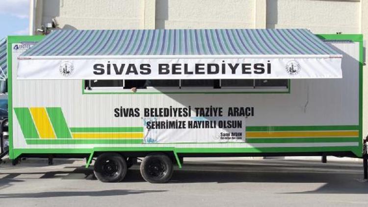 Sivas Belediyesinden taziye aracı hizmeti