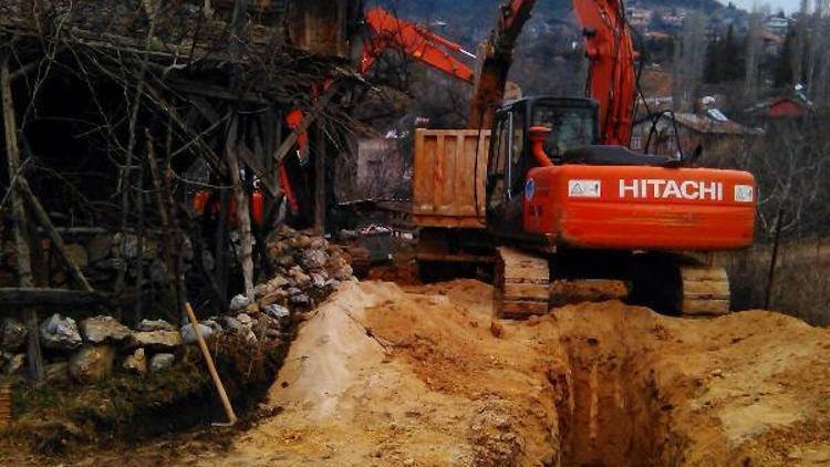 Sebil Mahallesi Kanalizasyon inşaatında son adımlar