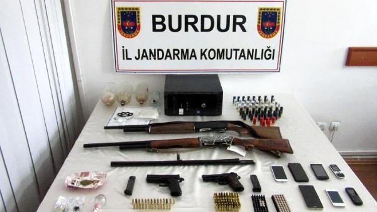 Burdurda uyuşturucu operasyonu