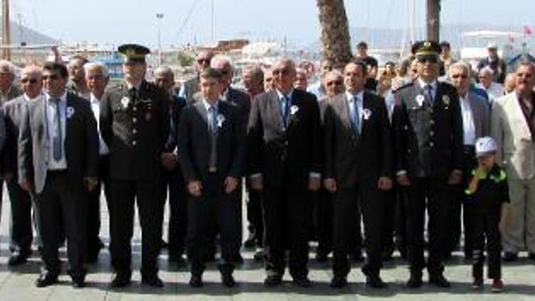 Kaşta Polis Teşkilatının kuruluş yıldönümü kutlaması