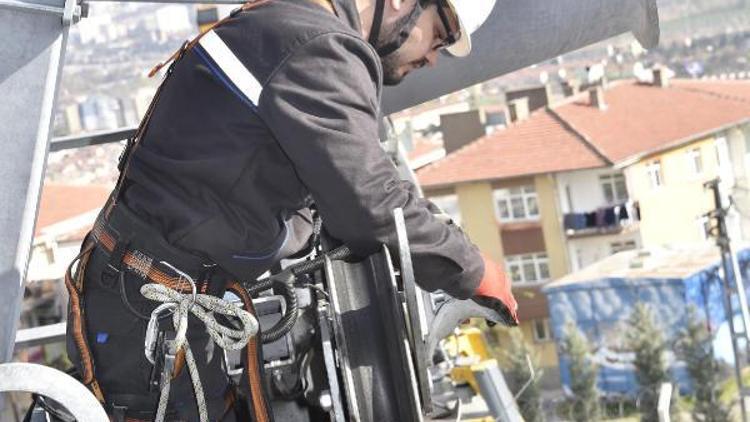 Büyükşehir Belediyesinden Teleferik hattında kontrol değişimi