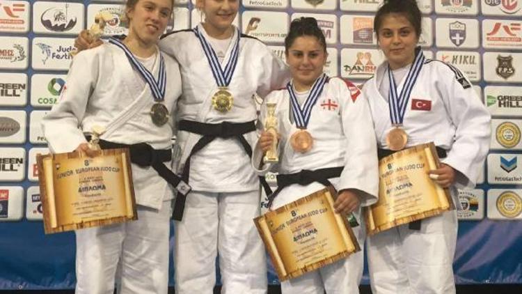 Süleymanpaşalı judocu Avrupa üçüncüsü oldu