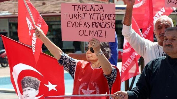 Vatan Partisinden Kemerde eylem