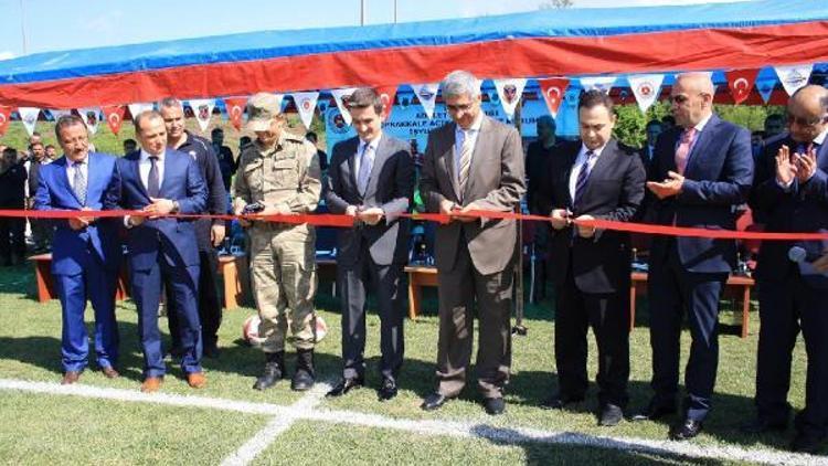 Cezaevinde yapılan futbol sahasına şehit Cumhuriyet Savcısı Kirazın ismi verildi