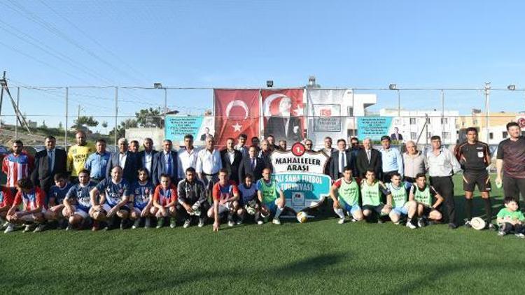 Sarıçamın mahalleleri futbol turnuvasında buluştu