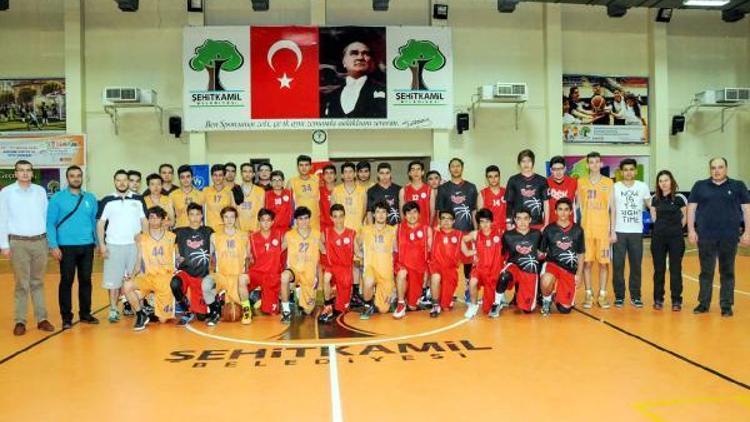 Şehitkamilden basketbola destek