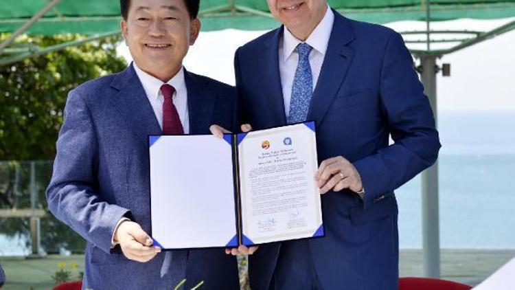 Suncheon ve Antalya arasında dostluk sözleşmesi