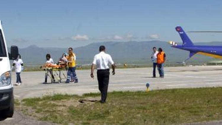 Ambulans helikopterler 2015 yılında 302 can kurtardı