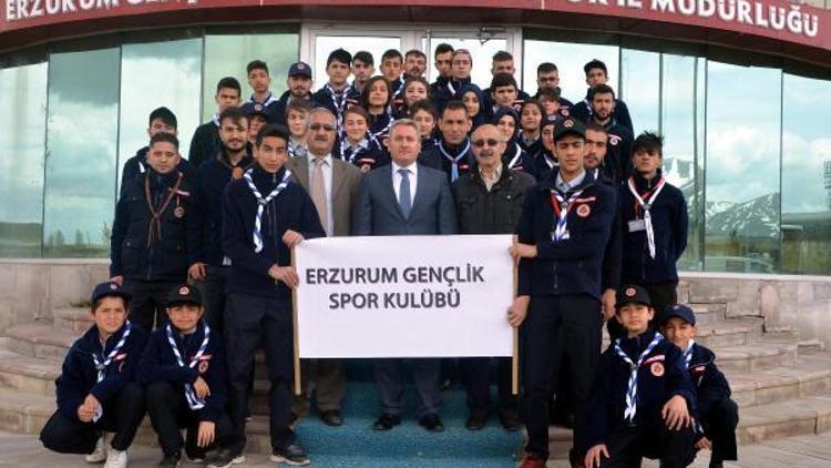 Erzurumlu izciler, Çanakkaleye uğurlandı