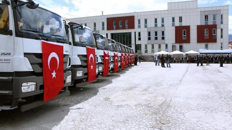 Bolu İl Özel İdaresine 34 yeni araç