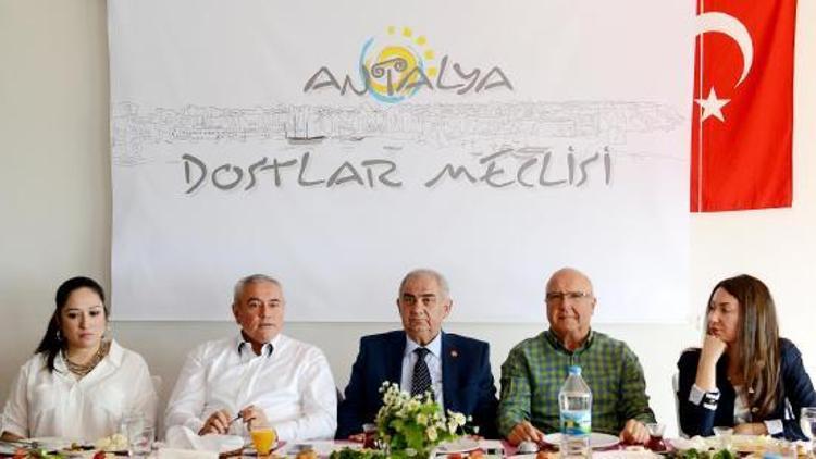 ATSO Başkanı Çetin, Dostlar Meclisinin konuğu oldu