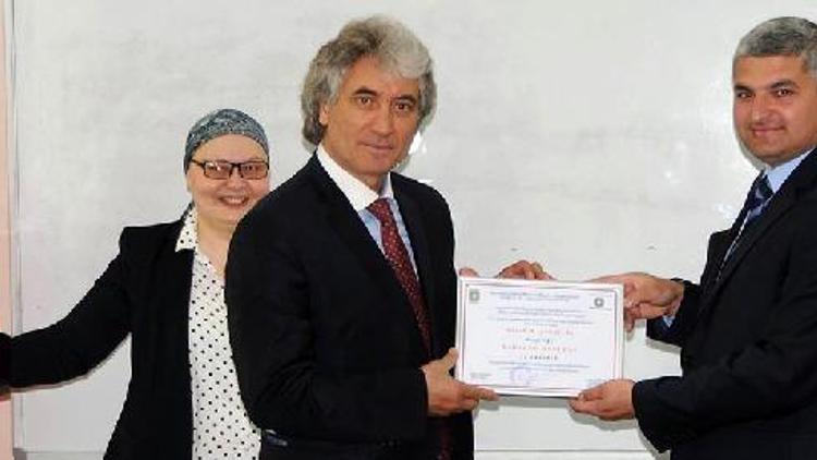 ARÜ Rektörü Prof. Dr. Korkmaza Gürcistandan fahri doktora