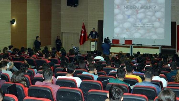 ERÜ’de “Golf ve Kariyer” Konferansı