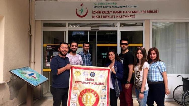 İzmir Rotaract Kulübünden hastaneye destek
