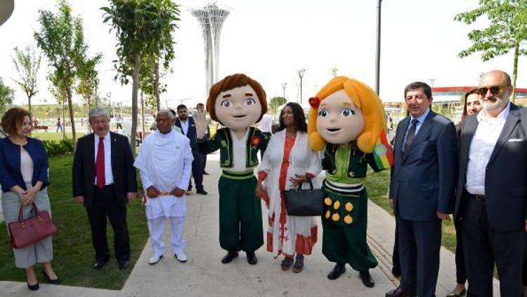 EXPO 2016 Antalyada Etiyopyadan renkli gösteri