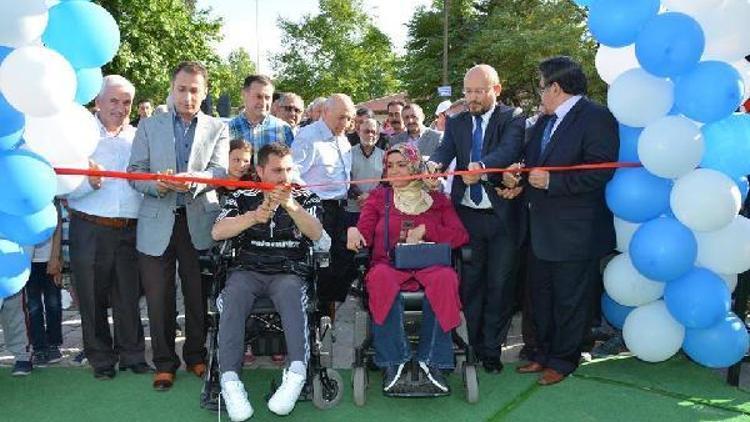 Niksarda Engelsiz park açıldı